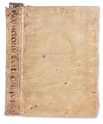 BERCHORIUS, PETRUS. Morale reductorium super tota[m] Bibliam.  1517